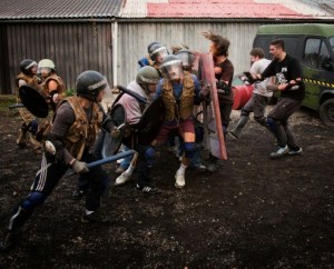 We did this. In the pitch black.