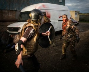 This is a Rage zombie. You can tell because he's running. 