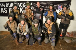 Teams Sierra and November at the end of a hard day