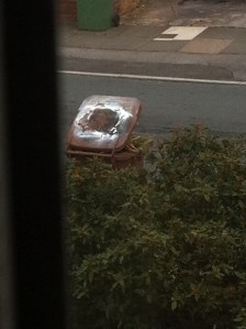 Yes, I'm hiding, so fucking what!