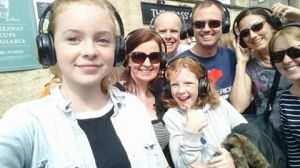 We rocked the headphones. Such an amazing experience.